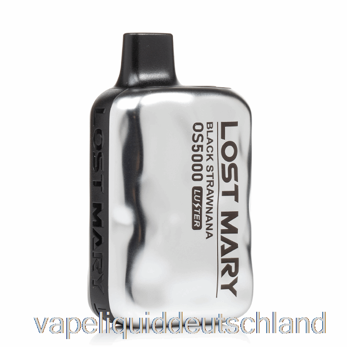 Lost Mary OS5000 Lustre Einweg-Vape-Flüssigkeit In Schwarz Strawnana